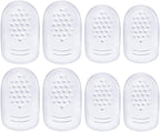 4Pairs Heel Pads for Women Shockproof Self-Adhesive Cushions for High Heels Sneakers More Comfortable Gel Inserts Prevent Foot
