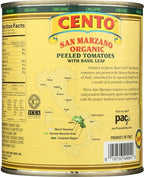 Cento Foods, Organic San Marzano Peeled Tomatoes, 28 Ounce