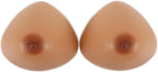 Vollence Triangle Silicone Breast Forms Fake Boobs Prosthetic Breast for Mastectomy