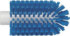 Vikan 5380-77-3 Stiff Tube Brush, Polyester, 3-3/32" x 6" OAL, Blue