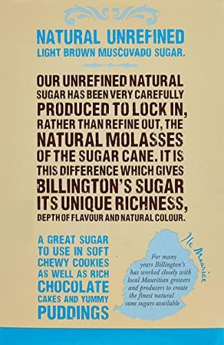 Billingtons Light Muscovado Sugar 500 g (Pack of 5)