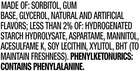 ORBIT Peppermint Sugar Free Gum Individually Wrapped, Bulk Packs of Gum, 12 Packs of 14-Pieces (168 Total Pieces)