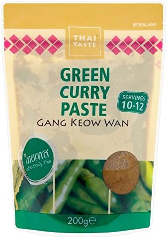 Thai Taste Green Curry Paste (200g) - Pack of 2
