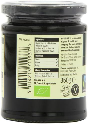 Meridian Organic Molasses 350g