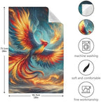Flying Phoenix Kitchen Dish Towels - 1 Pack, 18x28 Inch Soft Absorbent Quick-Drying Kitchen Towels for Dish Cleaning and Hand Wiping