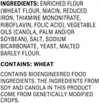 Saltine Crackers|50 Pack| - Premium Individually Wrapped Packs, Salted Soda Cracker - Low Sodium and Fresh Snack