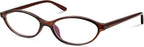 Oval Blue Light Blocking Glasses for Women Retro 90s Cat Eye Frame Glasses Computer TV Eyeglasses Anti Eyestrain