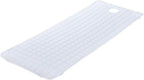 Massage Bed Cover SPA Treatment Couch Mattresses with Breath Hole (180x60cm,White)