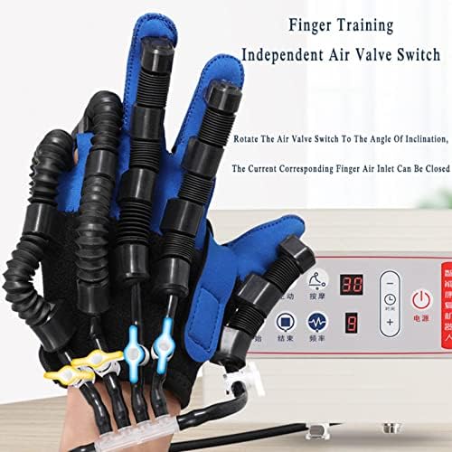 Robot Glove Hand Training Rehabilitation Protector Exoskeleton Manual Training with Hand Dysfunction Independently Rehabilitation Training,Right-L
