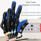 Robot Glove Hand Training Rehabilitation Protector Exoskeleton Manual Training with Hand Dysfunction Independently Rehabilitation Training,Right-L