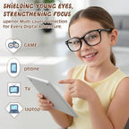 Blue Light Glasses for Kids Anti Glare Blue Light Blocking Glasses for Girls Boys Teen,Computer Screen Gaming Glasses