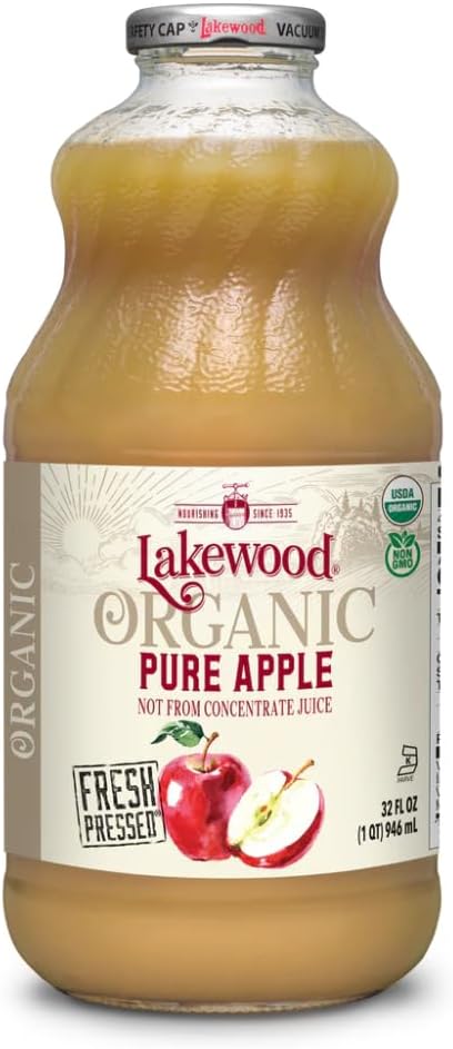 Lakewood, Organic Pure Apple Juice, 32 oz