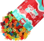 Assorted Flavored Gourmet Gummy Bear Mix - Mega Mix Fruity Gummy Bears Candy - Delicious Soft Textured Assortmet (2 Pound)