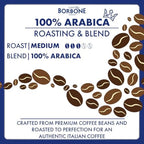 Caffè Borbone Whole Bean Coffee, Medium Roast 100% Arabica Blend, Aromatic and Refined Italian Coffee, 2.2 lb Bag