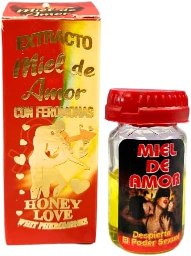 Honey of Love - Natural Romance Enhancer with Pheromones for Attraction, Passion & Intimacy | 10ml