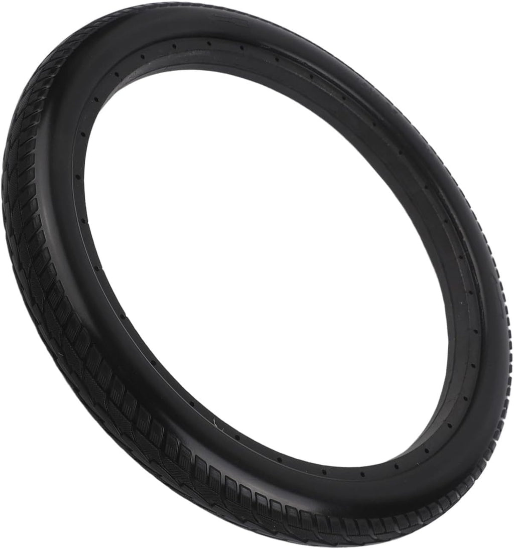 16 Inch Solid Tire 16x1.75, Puncture Proof Rubber Replacement for Wheelchairs and Bicycles, No Inflation Needed, for High-Density Structure for Smooth