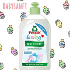Frosch Baby Washing Up Cleaner, Sensitive Washing Up Liquid for Baby Bottles & Teats, Hypoallergenic, Suitable for Allergy Sufferers, 500 ml