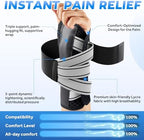 Wrist Brace for Carpal Tunnel Relief - Night & Day Wrist Support with Metal Splint, Stabilizing Brace for Tendonitis, Arthritis, Sprain, Right & Left Hand, Adjustable Fit for Men & Women
