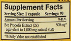 Propolis-Raw Unprocessed 1000mg Y.S. Organic Bee Farms 90 Caps, Pack of 2