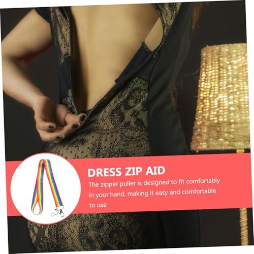 Zipper Helper Pull Tool for and Boots Zipper Aid for Elderly and Disabled Lightweight Versatile Design for Back Zippered Clothing Easy Dressing