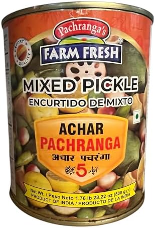 Pachranga International Achar Pachranga Mixed Pickle - 800g., 28oz.