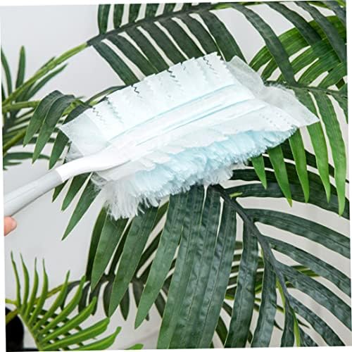 Flash Dust Magnet Refill Fluffy Duster Refill Disposable Duster Refill Hand Duster Refill Replacement Duster Head With 10Refills 1Handle Dusters For Cleaning 11PCS