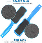 Fu Store Pedicure Foot Files Callus Remover with Double Sided Feet Rasp for Dead Skin Professional Scrubber for Feet (3 Pack)