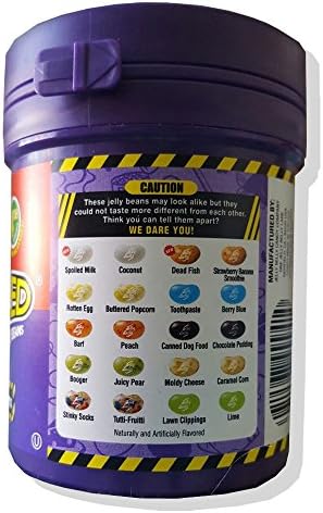Jelly Belly BeanBoozled Mystery Bean Jelly Bean Dispenser, 4th Edition, Assorted Flavors, 3.5-oz