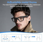 HIBLOKS Eyeglass Nose Pads Compatible with Ray-Ban Meta Wayfarer Gen 1 & Gen 2 Smart Glasses Accessories, Silicone Anti Slip Clip-on Glasses Nose Holder for Meta Gen 2 Smart Sunglasses (Split Type)