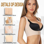 MISS MOLY Chest Brace Push up for Woemn Posture Corrector Shapewear Sleeveless Tops Back Shaper Vest