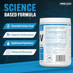 PEScience Amino IV BCAA & EAA Powder, Essential Amino Acids, Taurine, Electrolytes for Hydration and Muscle Recovery, Sugar Free for Men & Women, Post Workout - Sour Green Apple, 30 Servings