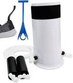 Sock Aids for Putting On Socks, No Bending Flexible Sock Aid Device with Shoe Horn Long-Handle Sock Removal for Seniors/Disabled, Easy On and Off Sock Helpers (Basic)