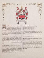 Mr Sweets Fitzpatrick Coat of Arms, Crest & History 8.5x11 Print - Name Meaning, Genealogy, Family Tree Aid, Ancestry, Ancestors, Namesakes - Surname Origin: Irish Ireland