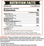 Liquid Remedy Kombucha Sugar Free Organic Drink, Low Calorie, Probiotic Like Tea for Gut Health - Mango Passion - 8.5 Fl Oz Can, 24-Pack