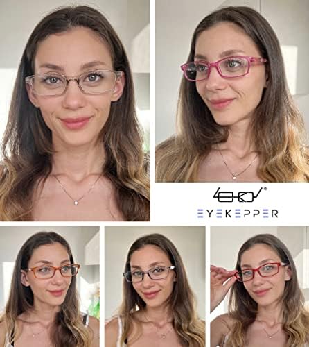Eyekepper 5 Pack Reading Glasses for Women Reading - Stylish Pattern Design Ladies Readers +1.75