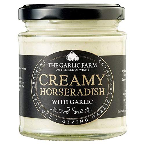 The Garlic Farm Creamed Horseradish - 170g (0.37 lbs)