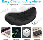 Electric Anti-Snoring Device - Gentle Physical Intervention Helps Reduce Snoring Improves Sleep Quality Portable Rechargeable Design Unisex Solution for All Nose Shapes