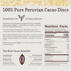 ChakaCacao | Premium Ceremonial Cacao – 100% Pure, Minimally Processed, Rich in Theobromine, Flavonoids & Anandamide – 1 lb Easy-Melt Discs for Enhanced Mood, Focus & Sustained Energy