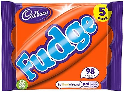 Cadbury Fudge 5 pk (Pack of 4)