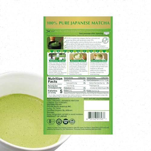 Ito En Oi Ocha Organic Matcha 30g(1.06 oz)