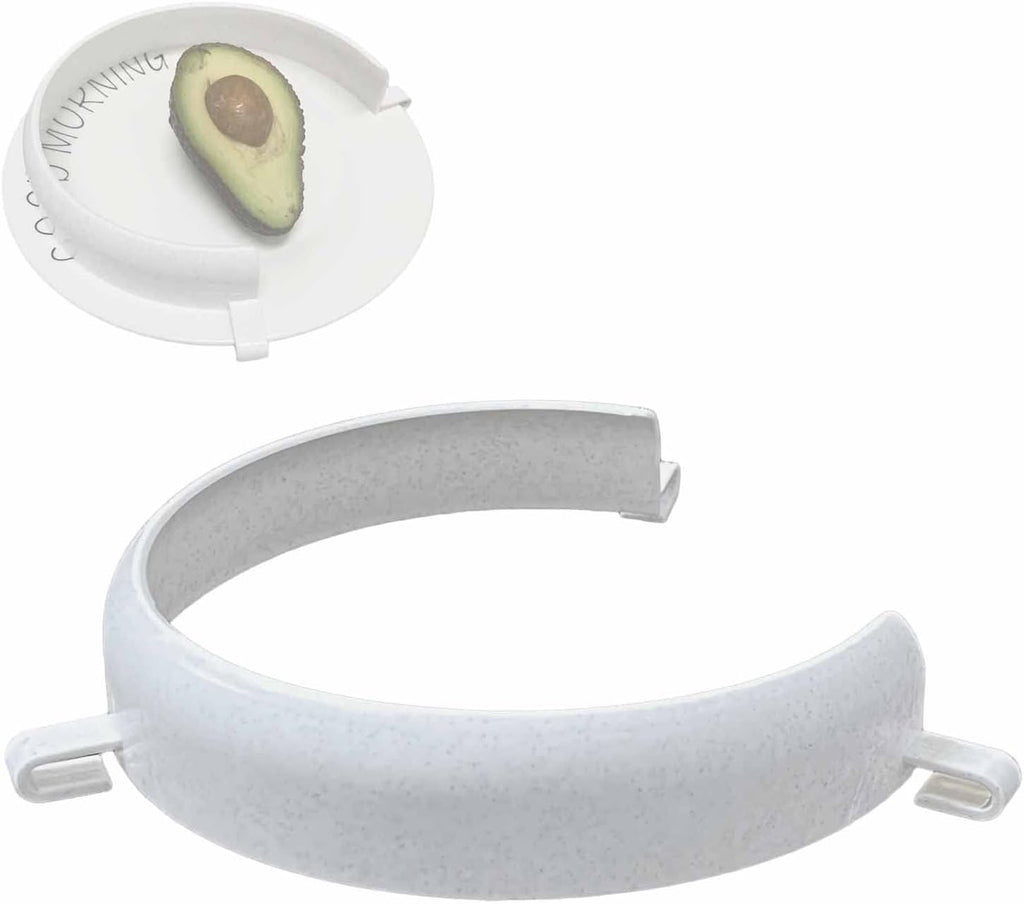 Food Plate Clip-On Guard, Reusable Scooping Food Spill Prevention Eating Aid for Elderly, Parkinson Patients, Bedridden, Disabled