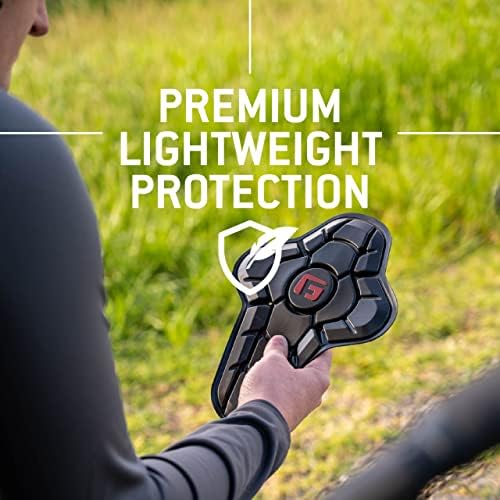 G-Form Slip-in Hip Protectors - Breathable & Lightweight Cycling Pads - Support Gear for Biking Safety - Slip-in Hip Protection Guards for Men & Women - Black, S/M