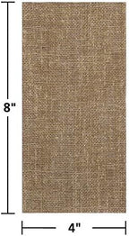 Hoffmaster FP1107 FashnPoint Natural Burlap Print Dinner Napkin; 15.5-Inch X 15.5-Inch, 800 per Case