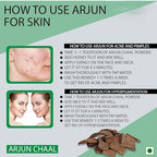Natural Ayurvedic Organic Whole Arjun ki Chaal- Raw Terminalia Arjuna Bark Raw - 200g 7.05 Ounce. Dry Premium Arjuna 100% Natural, Sun Dried Botanical Terminalia Arjuna Chhal Bark