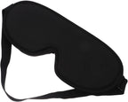 Sleep Eye Mask for Complete Light Blocking Comfortable Black Blindfold for Travel and Rest for Men and Women Made from Breathable Material
