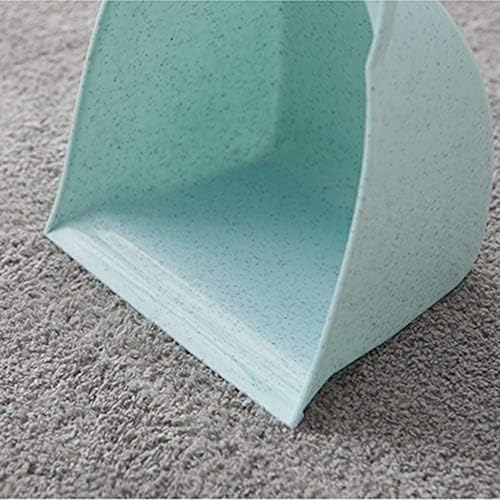 Mini Broom with Dustpan for Kids,Little Housekeeping Helper Set (Blue)