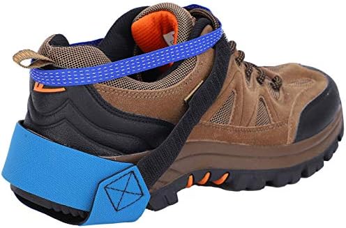Anti-Static Foot Strap, JWD001, Blue Synthetic Rubber, Workshop Ankle Heel Band, 10 Pieces