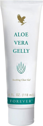 Forever Living - Aloe Vera Gelly - Pure Aloe Gel for Soothing and Moisturizing Skin, Non-Staining and Fast-Absorbing, Vegan and Gluten-Free, 4 fl oz
