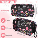 TrelaCo Insulin Cooler Travel Case Diabetic Travel Case Portable Diabetic Supplies Bag Spring Funny Gifts for Insulin Pen Waterproof Storage Bag for Travelling Diabetes Care Supplies(Wildflower)