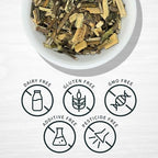 Evergreen Herbs Muicle Tea Bags - Resealable Stand Up Pouch to Ensure Freshness